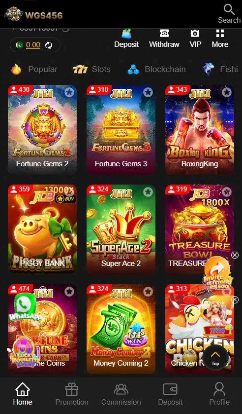 WGS456 Game